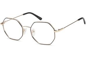 CAPRI DC 197 CLEAR BLACK EYEGLASSES SUNGLASSES FRAMES 51-19